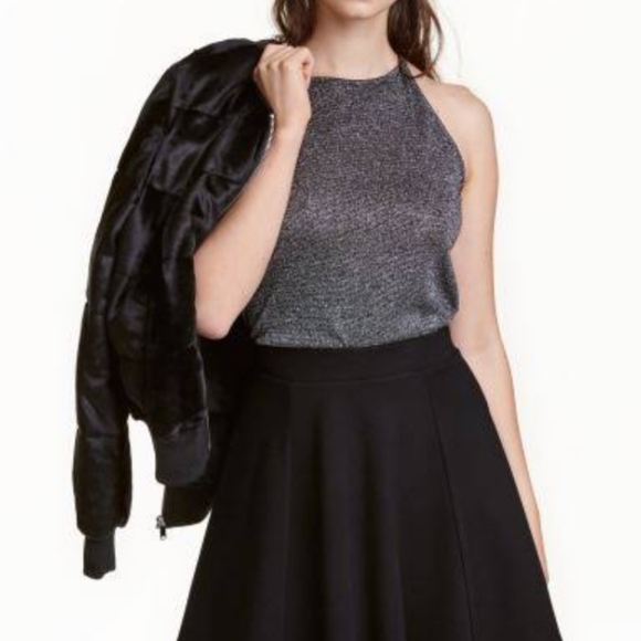 Like new size xxs Guess silver dress tank top - Picture 1 of 12